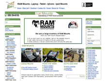 Tablet Screenshot of justmounts.com
